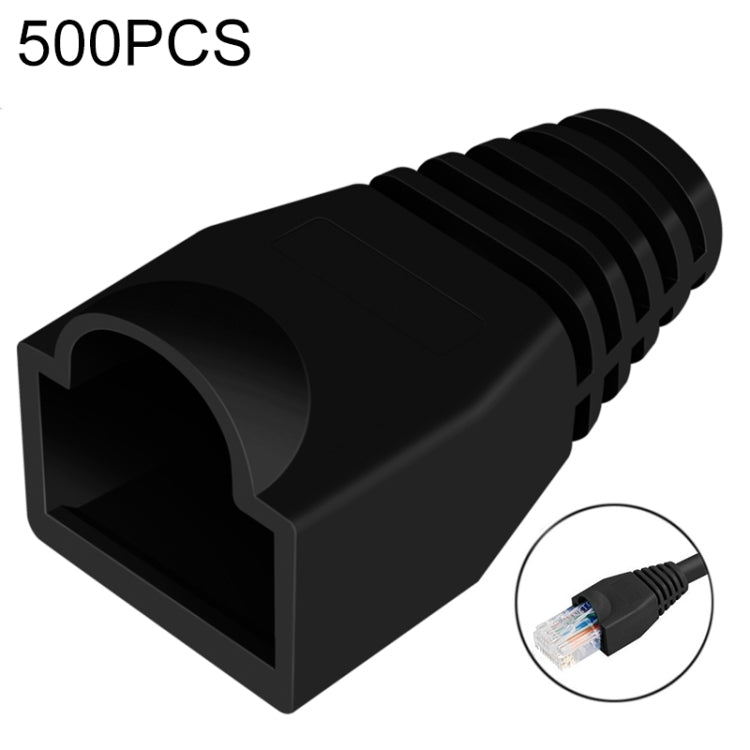 Copricavo per cavi di rete per RJ45, verde (500 pezzi in una confezione, il prezzo è per 500 pezzi), 500 Pcs Grey, 500 Pcs Black, 500 Pcs Red, 500 Pcs Blue, 500 Pcs White, 500 Pcs Yellow, 500 Pcs Green