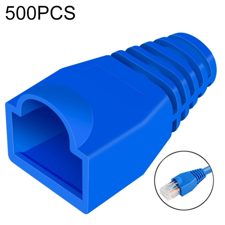 Copricavo per cavi di rete per RJ45, verde (500 pezzi in una confezione, il prezzo è per 500 pezzi), 500 Pcs Grey, 500 Pcs Black, 500 Pcs Red, 500 Pcs Blue, 500 Pcs White, 500 Pcs Yellow, 500 Pcs Green