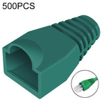 Copricavo per cavi di rete per RJ45, verde (500 pezzi in una confezione, il prezzo è per 500 pezzi), 500 Pcs Grey, 500 Pcs Black, 500 Pcs Red, 500 Pcs Blue, 500 Pcs White, 500 Pcs Yellow, 500 Pcs Green