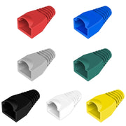Copricavo per cavi di rete per RJ45, verde (500 pezzi in una confezione, il prezzo è per 500 pezzi), 500 Pcs Grey, 500 Pcs Black, 500 Pcs Red, 500 Pcs Blue, 500 Pcs White, 500 Pcs Yellow, 500 Pcs Green