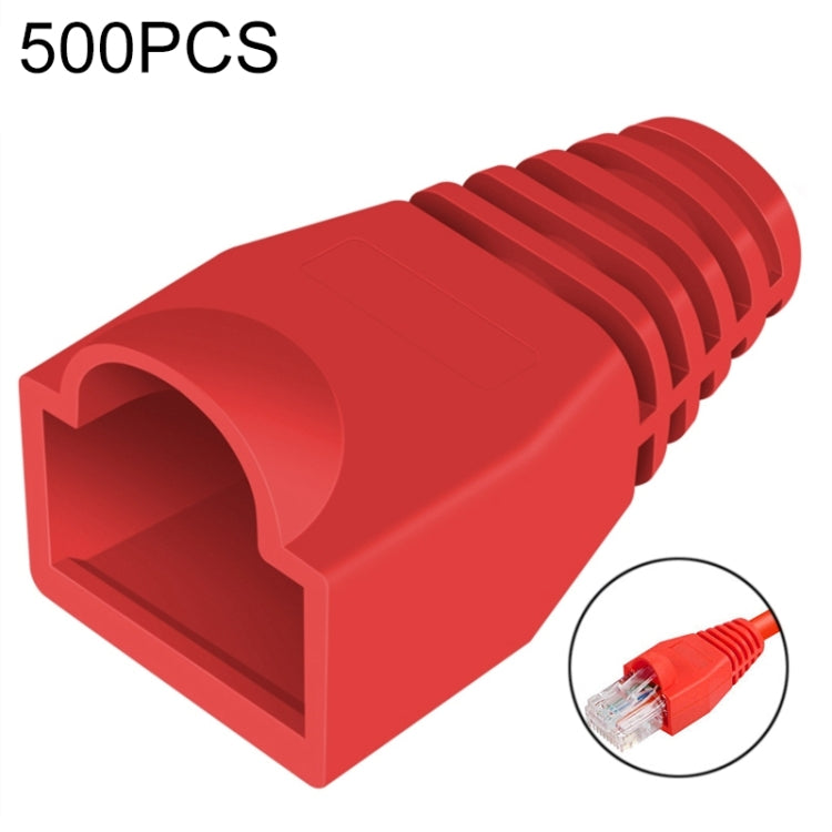 Copricavo per cavi di rete per RJ45, verde (500 pezzi in una confezione, il prezzo è per 500 pezzi), 500 Pcs Grey, 500 Pcs Black, 500 Pcs Red, 500 Pcs Blue, 500 Pcs White, 500 Pcs Yellow, 500 Pcs Green
