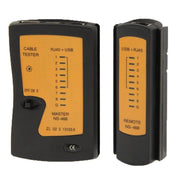 Tester per cavi di rete RJ45 e RJ11, RJ45/RJ11 Black