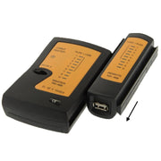 Tester per cavi di rete RJ45 e RJ11, RJ45/RJ11 Black