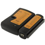 Tester per cavi di rete RJ45 e RJ11, RJ45/RJ11 Black