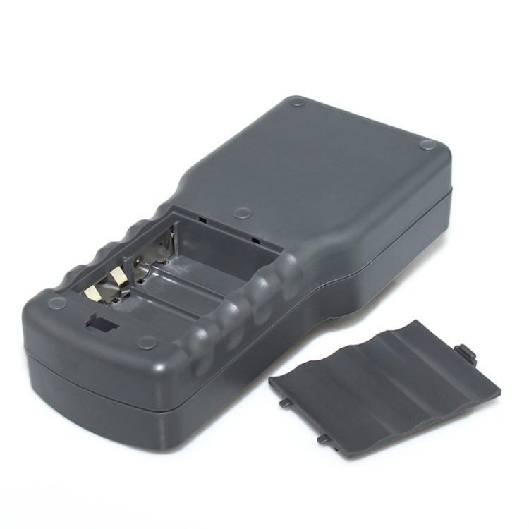 Tester per cavi di rete wireless portatile SC8108 Tester per cavi telefonici LAN per rete dati PC digitale LCD CAT5 RJ45, RJ45 Black