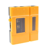MINI RJ11 + RJ45 Tester per cavi di rete a doppio uso, RJ45/RJ11 Orange
