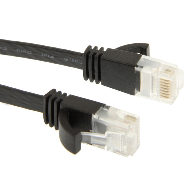 Cavo LAN di rete Ethernet piatto ultrasottile CAT6 da 5 m, 5m Black