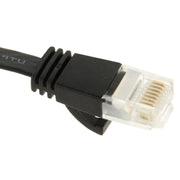 Cavo LAN di rete Ethernet piatto ultrasottile CAT6 da 5 m, 5m Black