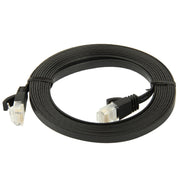 Cavo LAN di rete Ethernet piatto ultrasottile CAT6, 3m Black