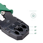 Utensile multiuso RJ45 RJ12 RJ11 Crimpatrice per cavi metallici Crimpatrice per rete PC Utensili manuali