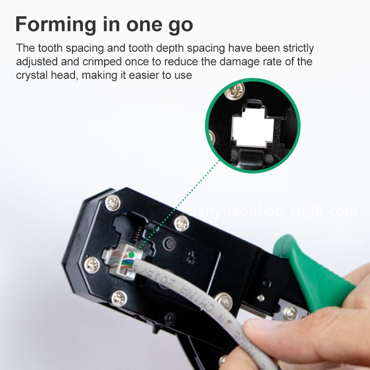 8P8C Gestire la pinza per piegare la rete, 8P8C/6P6C/4P4C/RJ11/RJ45/RJ12 Crimping Tool
