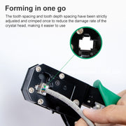 8P8C Gestire la pinza per piegare la rete, 8P8C/6P6C/4P4C/RJ11/RJ45/RJ12 Crimping Tool