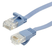 Cavo LAN di rete Ethernet piatto ultrasottile CAT6 da 50 m, 50m Blue