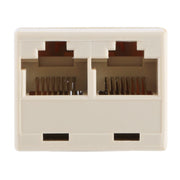 Splitter connettore Ethernet RJ45 1x2, RJ45 Female to 2 Female