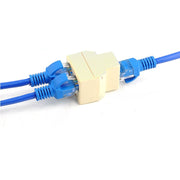 Splitter connettore Ethernet RJ45 1x2, RJ45 Female to 2 Female