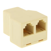 Sdoppiatore telefonico RJ11 femmina a 2 femmine, RJ11 Female to 2 Female