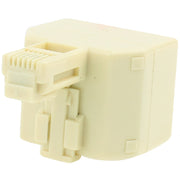 Convertitore adattatore presa RJ11 maschio a 2 prese RJ11 femmina
