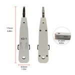 Strumento di inserimento multipugno per presa telefonica BT di rete RJ45 / RJ12 / RJ11 (bianco)
