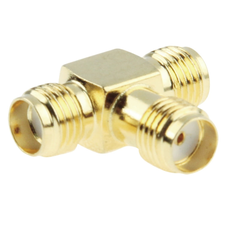 Adattatore SMA femmina a 2 SMA femmina placcato in oro, SMA Female to 2 SMA Female