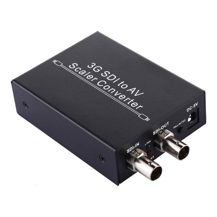 Convertitore scaler da 3G SDI a AV + SDI NF-F001, consente la visualizzazione di SD-SDI / HD-SDI / 3G-SDI su HDTV, SDI to AV