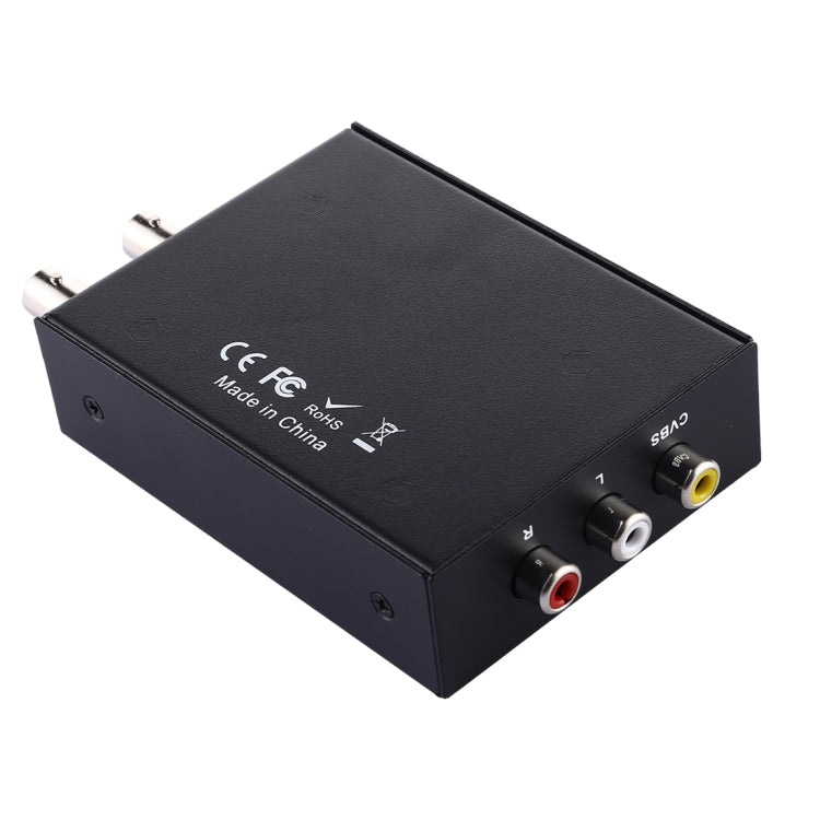 Convertitore scaler da 3G SDI a AV + SDI NF-F001, consente la visualizzazione di SD-SDI / HD-SDI / 3G-SDI su HDTV, SDI to AV