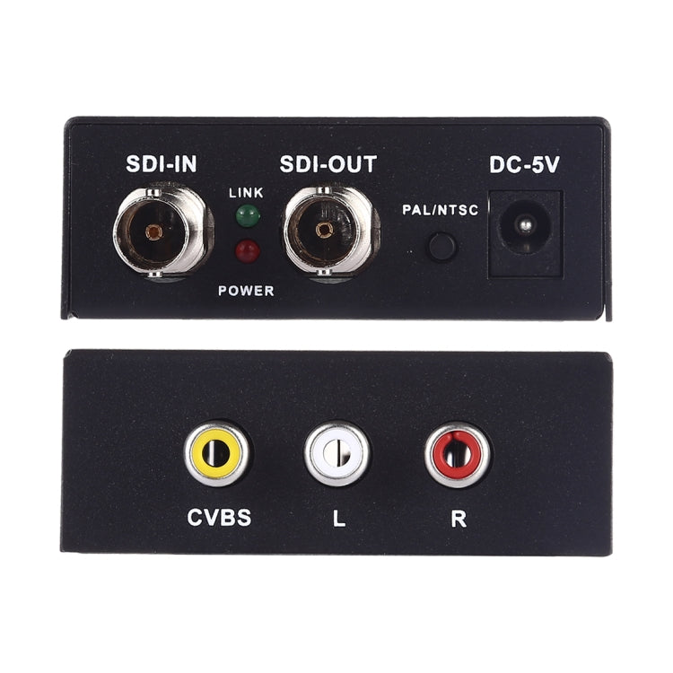 Convertitore scaler da 3G SDI a AV + SDI NF-F001, consente la visualizzazione di SD-SDI / HD-SDI / 3G-SDI su HDTV, SDI to AV