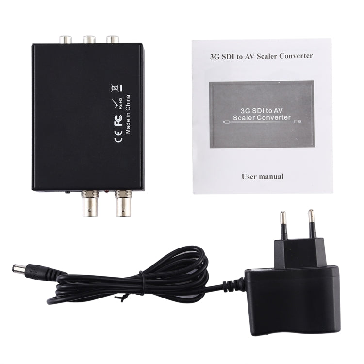 Convertitore scaler da 3G SDI a AV + SDI NF-F001, consente la visualizzazione di SD-SDI / HD-SDI / 3G-SDI su HDTV, SDI to AV