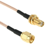 Cavo SMA maschio a SMA femmina, lunghezza: 15 cm, 15cm SMA Female