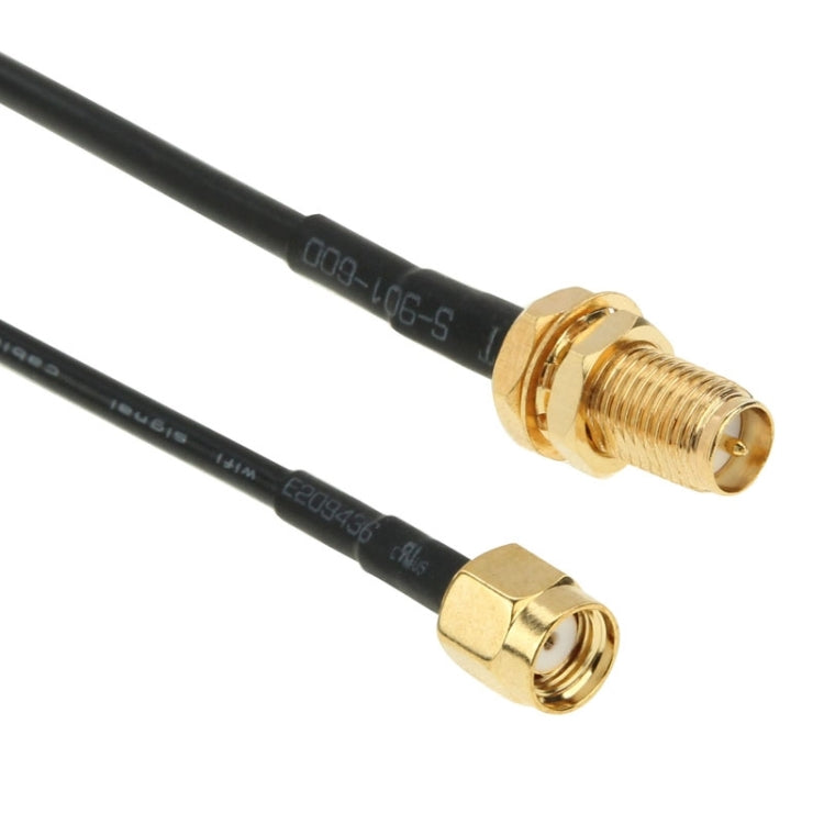 Cavo wireless RP-SMA maschio-femmina da 6 m 2,4 GHz (cavo di prolunga per antenna ad alta frequenza 178), Length: 6m