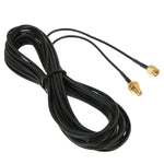 Cavo wireless RP-SMA maschio-femmina da 6 m 2,4 GHz (cavo di prolunga per antenna ad alta frequenza 178), Length: 6m
