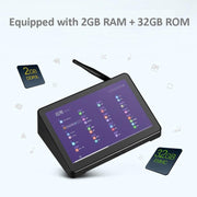 Pipo X9 TV Box Touchscreen da 8,9 pollici Android 7.0 Tablet Mini PC, RK3288, Quad Core da 1,8 GHz, RAM: 2 GB, ROM: 32 GB, supporto WiFi / Bluetooth / Ethernet / HDMI / scheda TF, Pipo X9