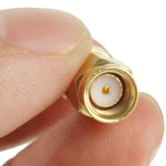 Adattatore RP-SMA maschio a RP-SMA maschio placcato in oro, RP-SMA Male to RP-SMA Male