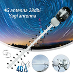 Antenna Yagi 4G 696-2690 MHz SMA 28 dBi