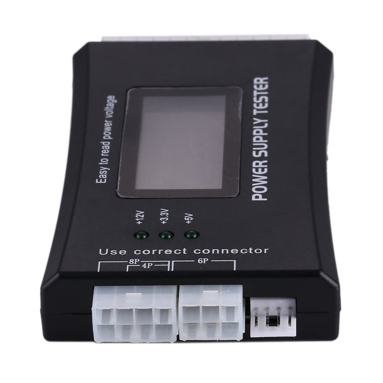 Display LCD digitale PC Computer Tester di alimentazione da 20/24 pin Strumento di test diagnostico per misurazione della potenza, ATX Connector with LCD
