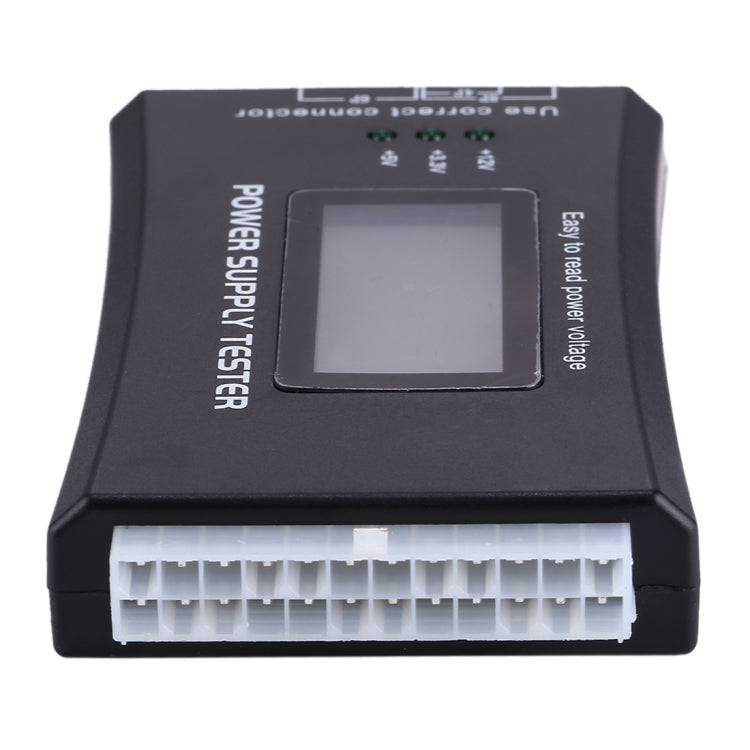 Display LCD digitale PC Computer Tester di alimentazione da 20/24 pin Strumento di test diagnostico per misurazione della potenza, ATX Connector with LCD
