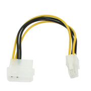 Cavo adattatore connettore di alimentazione CPU Molex IDE da 2 pin a 4 pin ATX P4 12V ATX, 2 Pin Male to 4 Pin Female