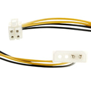 Cavo adattatore connettore di alimentazione CPU Molex IDE da 2 pin a 4 pin ATX P4 12V ATX, 2 Pin Male to 4 Pin Female