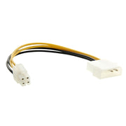 Cavo adattatore connettore di alimentazione CPU Molex IDE da 2 pin a 4 pin ATX P4 12V ATX, 2 Pin Male to 4 Pin Female