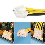 Cavo di prolunga di alimentazione da 8 pin maschio a 8 pin femmina, 8 Pin Male to 8 Pin Female