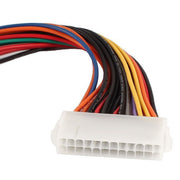 Cavo di prolunga ATX da 24 pin maschio a 24 pin femmina, lunghezza: 25 cm, 24Pin Male to 24Pin Female, 25cm