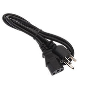 Cavi di alimentazione CA universali USA a 3 poli per spina monitor stampante computer desktop, lunghezza cavo: 1,2 m, US Plug 2 Prong, Length: 1.2m