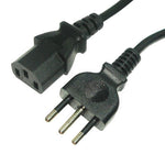 Cavo di alimentazione standard per PC desktop CA CA a 3 poli, lunghezza cavo: 1,5 m, Italy Plug, 1.2m, Italy Plug, 1.5m