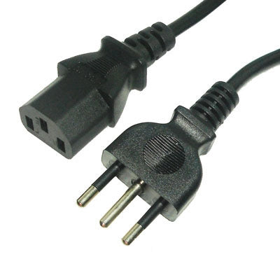 Cavo di alimentazione standard per PC desktop CA CA a 3 poli, lunghezza cavo: 1,5 m, Italy Plug, 1.2m, Italy Plug, 1.5m