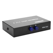 Switch Box VGA a 2 porte, 2 ingressi 1 uscita per monitor TV LCD per PC - HD15 (FJ-15-2C)