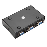 Switch Box VGA a 2 porte, 2 ingressi 1 uscita per monitor TV LCD per PC - HD15 (FJ-15-2C)