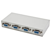 Splitter VGA a 4 porte 150 MHz (1 ingresso VGA, 4 uscite VGA), 4 Ports Splitter Silver