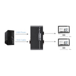 VGA-102A Sdoppiatore VGA da 1 a 2 porte 1920 x 1440, 2 Ports