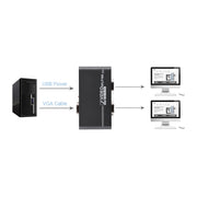 VGA-102A Sdoppiatore VGA da 1 a 2 porte 1920 x 1440, 2 Ports