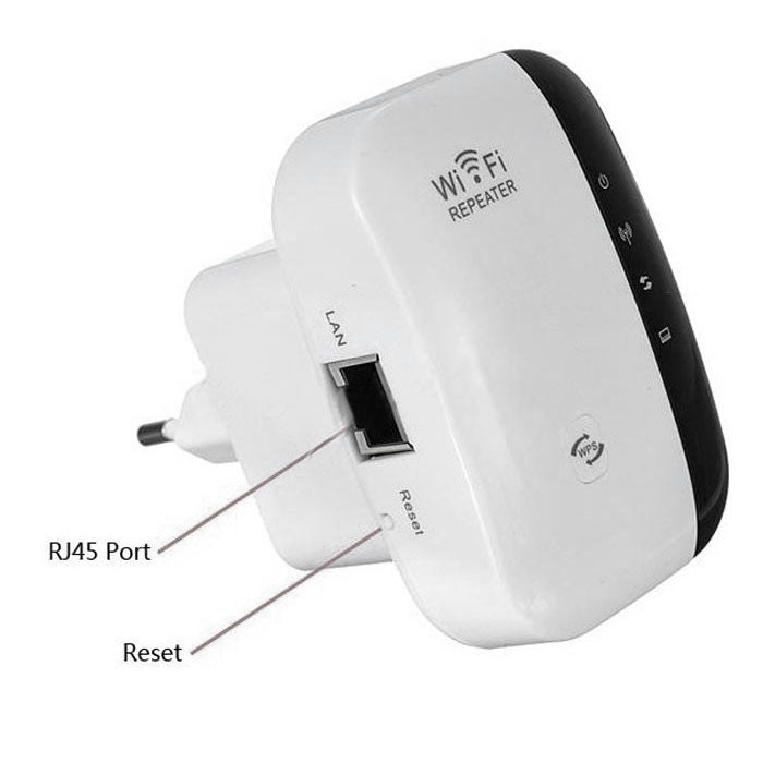 WS-WN560N2 Espansione di portata del ripetitore Wireless-N WIFI 802.11n da 300 Mbps, spina UE
