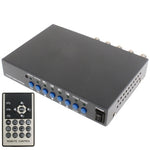 VGA in modalità quad split nero per 4/8 videocamere